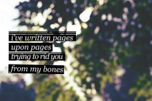 I've written pages upon pages trying to rid you from my bones.jpg